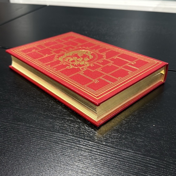 Hong Kong Signed First Edition Leather Bound Franklin Library Vintage Book - Picture 4 of 11